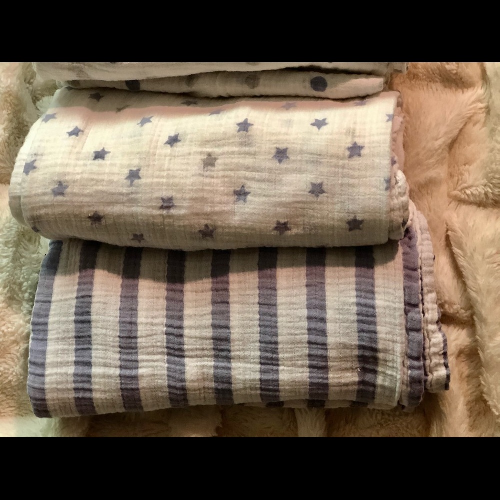 Aden and Anais Swaddle Blankets